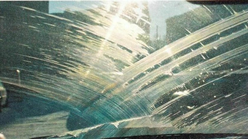 Разводы на стекле