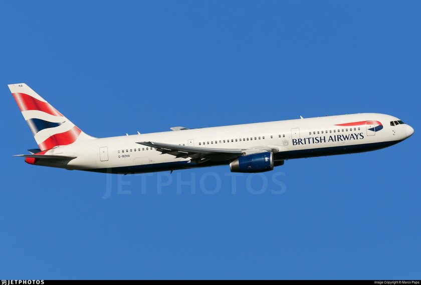 Самолет Бритиш Эйрлайнс