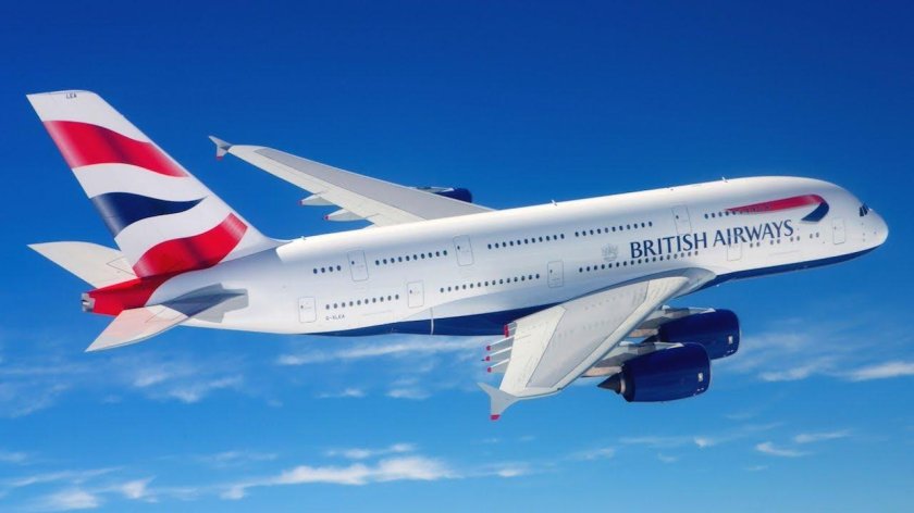 Самолет British Airways