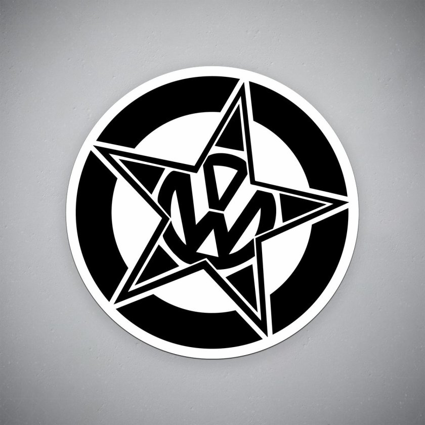 Наклейка на авто "Фольксваген"