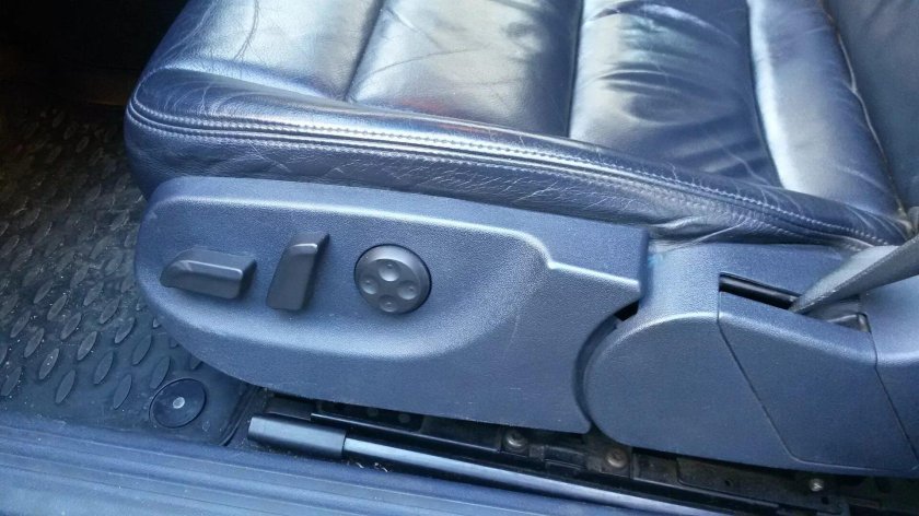 Электропривод пассажирского сидения Ауди а6 с5