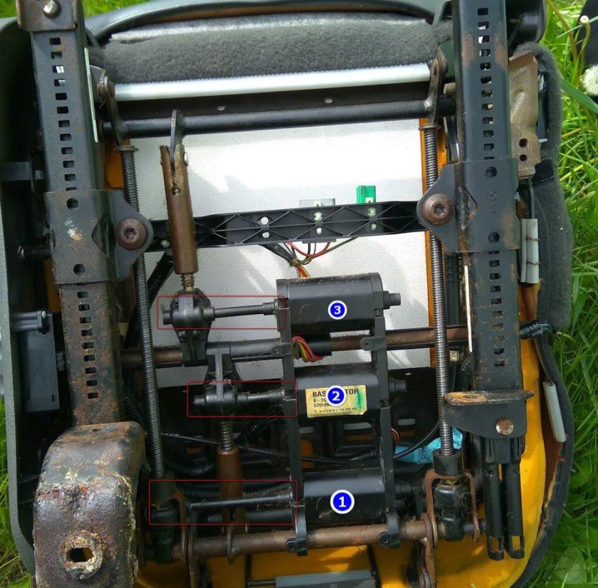 Электропривод сидений Форд фокус 2