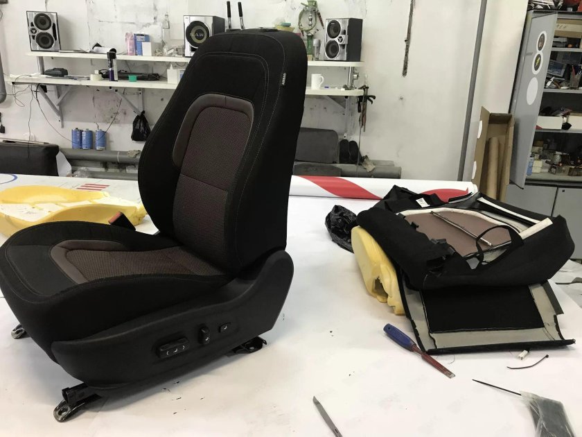 Кресло водительское для Kia Seed с элктроприводом