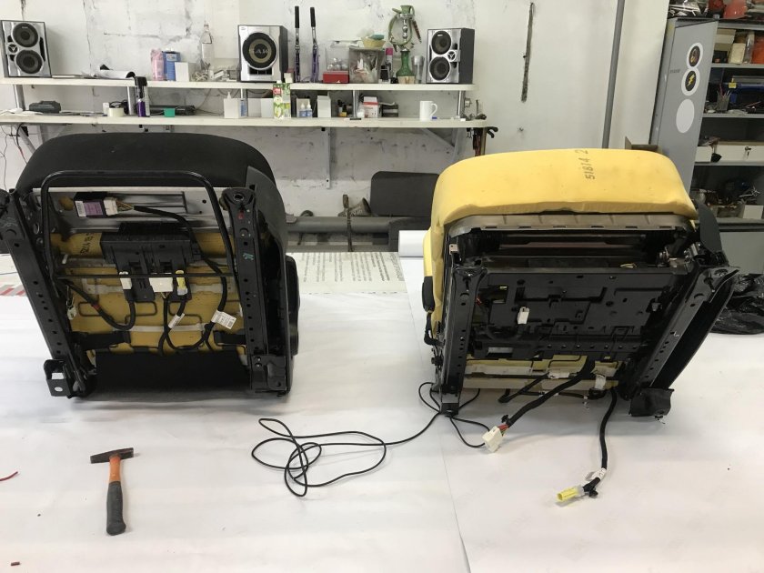 Электропривод сидений Киа Оптима