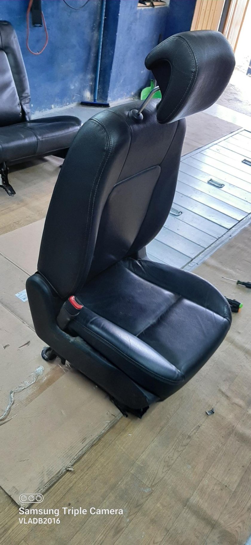 Водительское сиденье припера p15 с электрорег