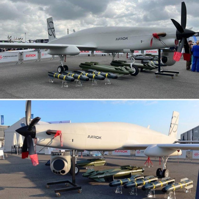 БПЛА male-класса Hermes 450