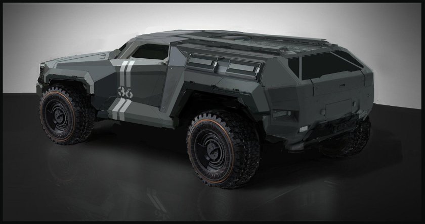 Бронированный джип Мародер