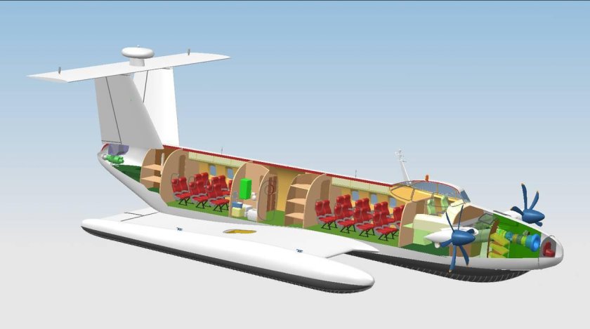 Экраноплан Акваглайд-5