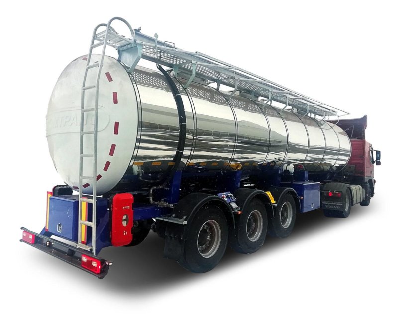 Молоковоз полуприцеп цистерна