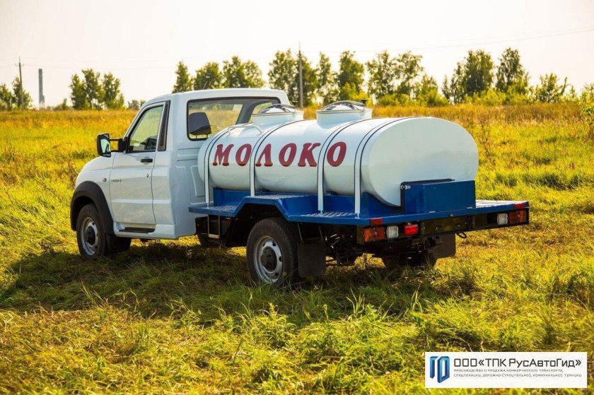 УАЗ профи молоковоз 1500