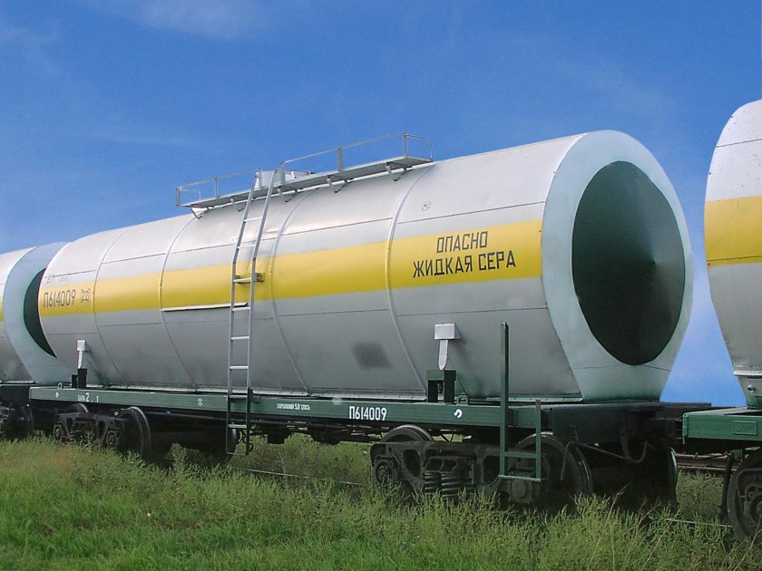 Цистерна ЖД 120м