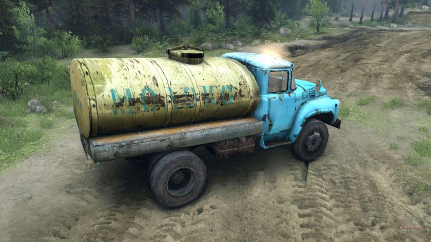 ЗИЛ 53 молоковоз