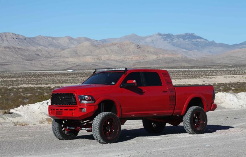 Dodge Ram 2500 Red