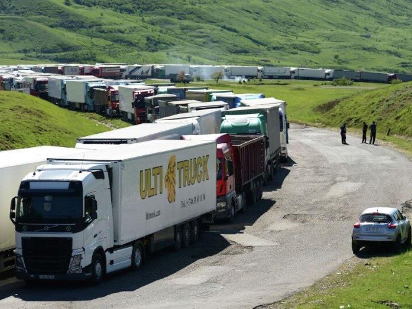 Грузия верхний Ларс серпантин