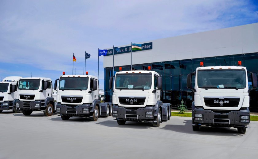 Завод ман в Узбекистане