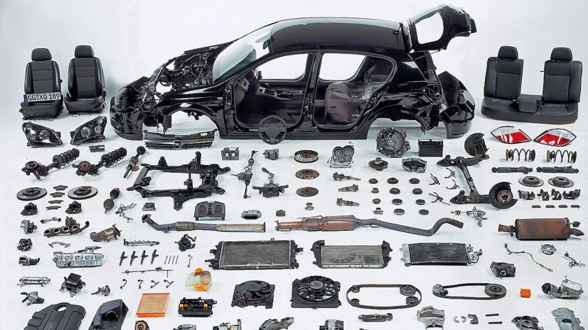 Запчасти машины