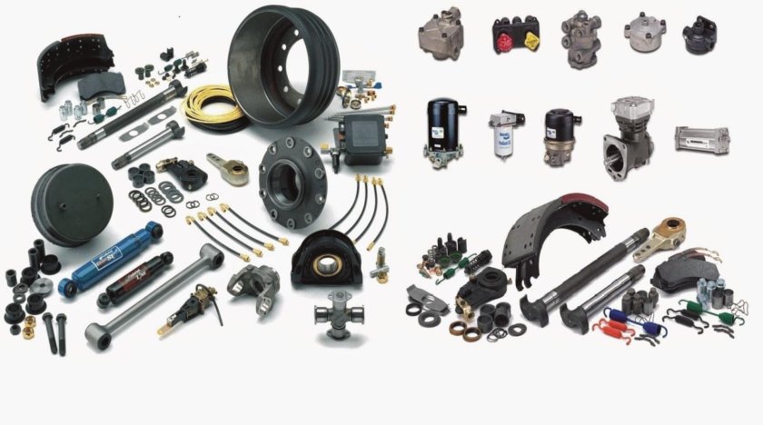 Баннер грузовые запчасти