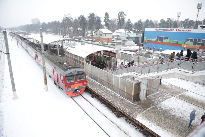 Удельная станция ЖД Раменский