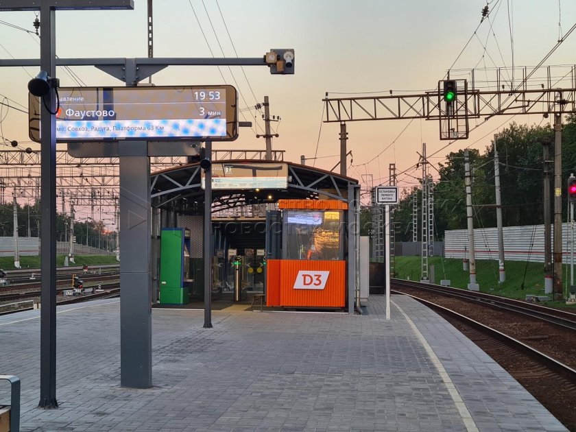 МЦД 3 Зеленоград платформа