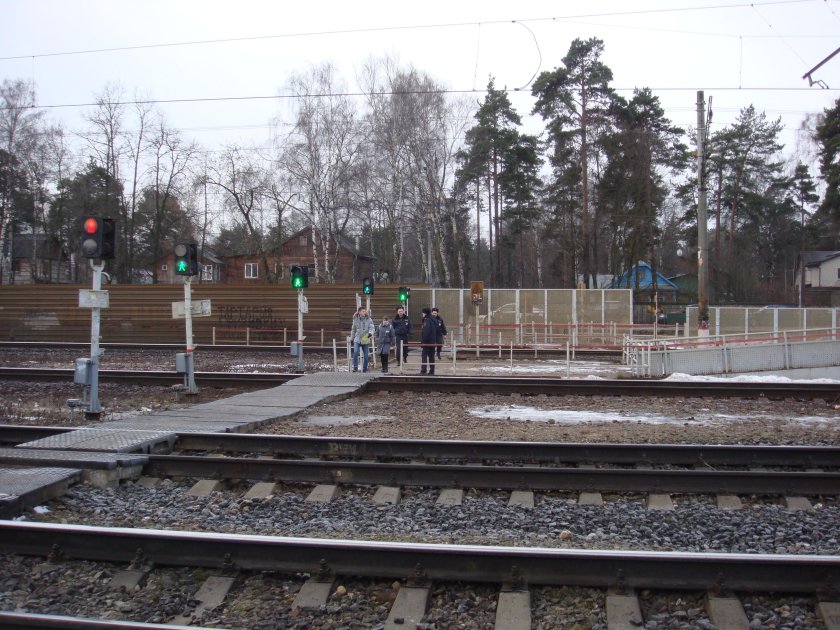 Удельная станция ЖД Раменский