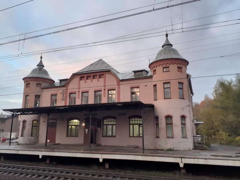ЖД станция Парголово