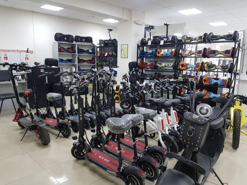Магазин электросамокатов