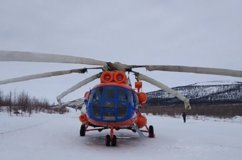 Камчатка вертолет