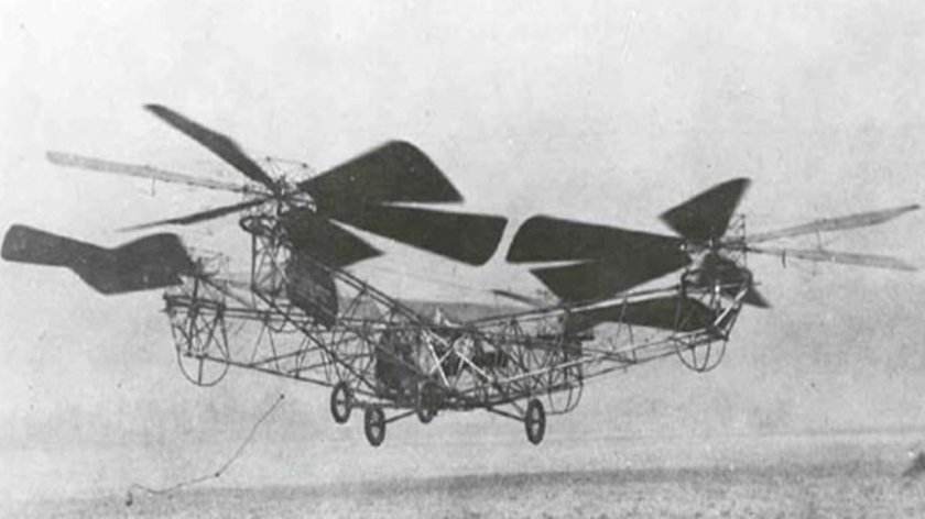 Вертолёт Георгия Ботезата