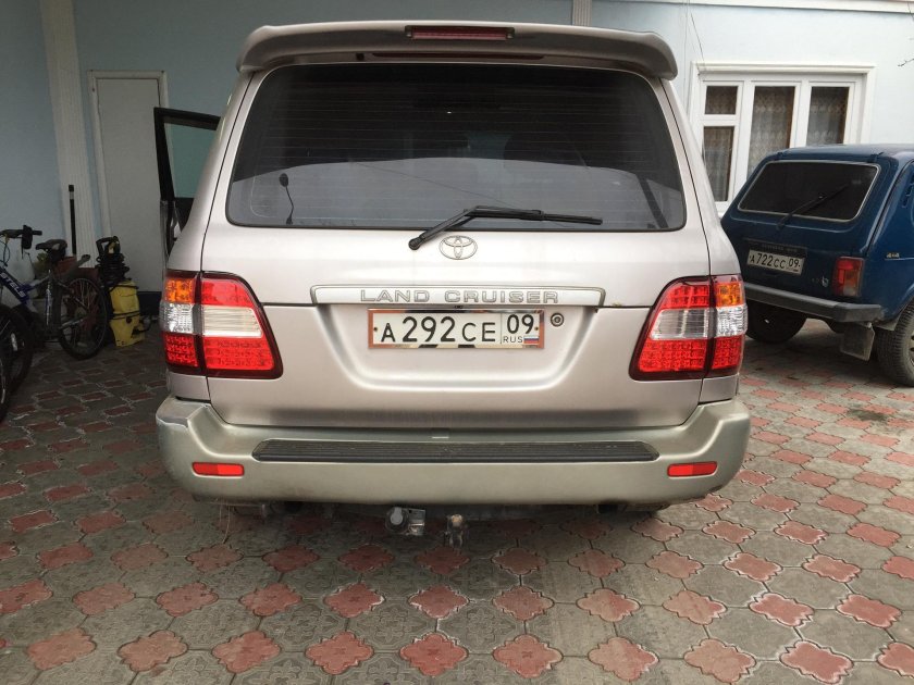 Для toyota land cruiser 100