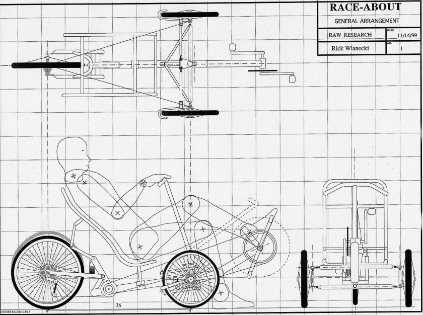 Лигерад трайк чертежи