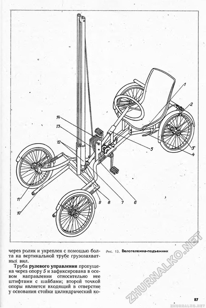 Веломобиль Моделист конструктор