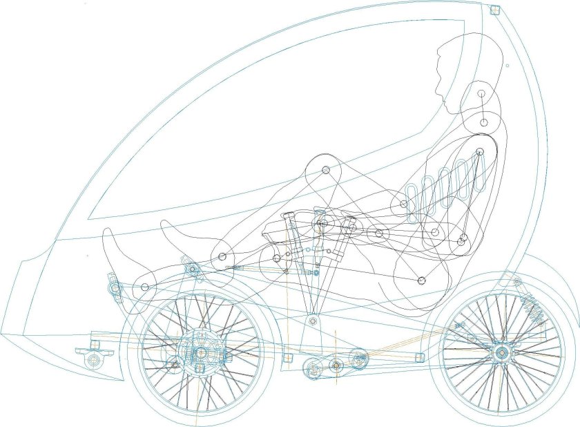 Веломобиль Комета ук1
