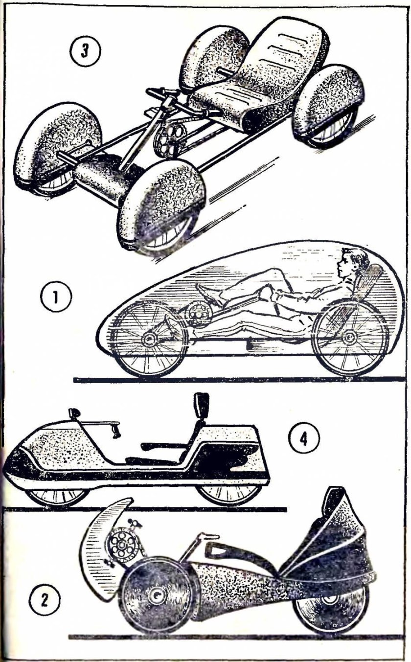 Веломобиль PODRIDE чертежи