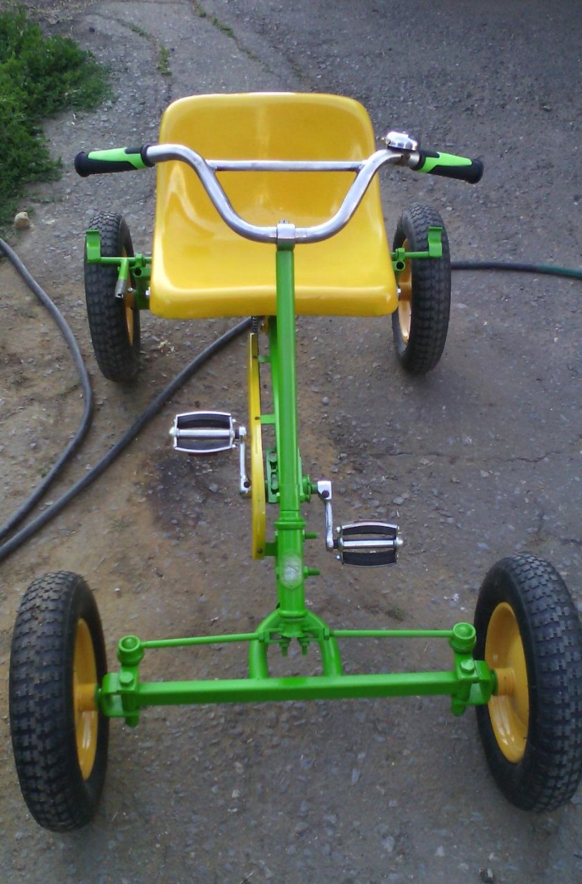 Веломобиль pb1388 Gokart