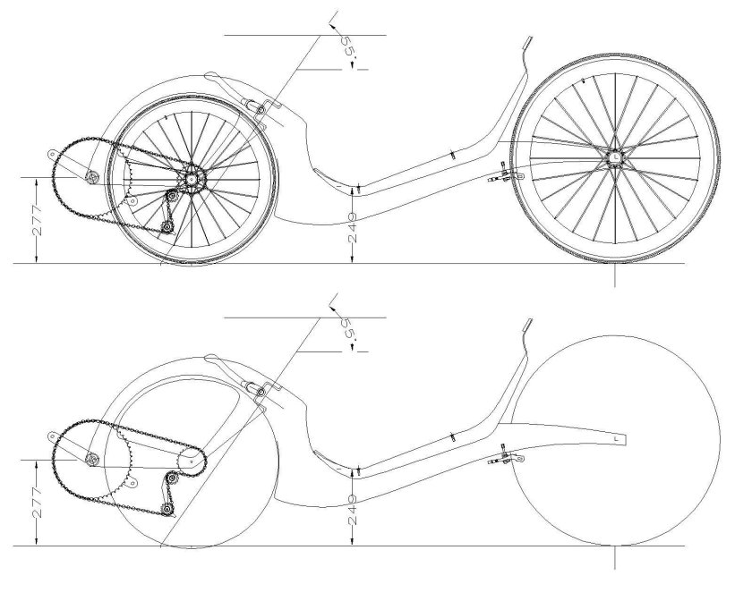 Веломобиль PODRIDE чертежи