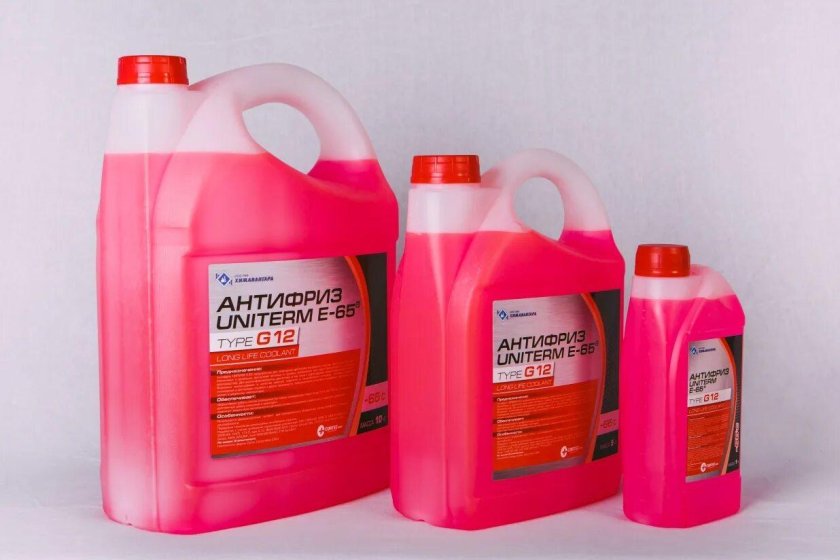 Антифриз g12 красный