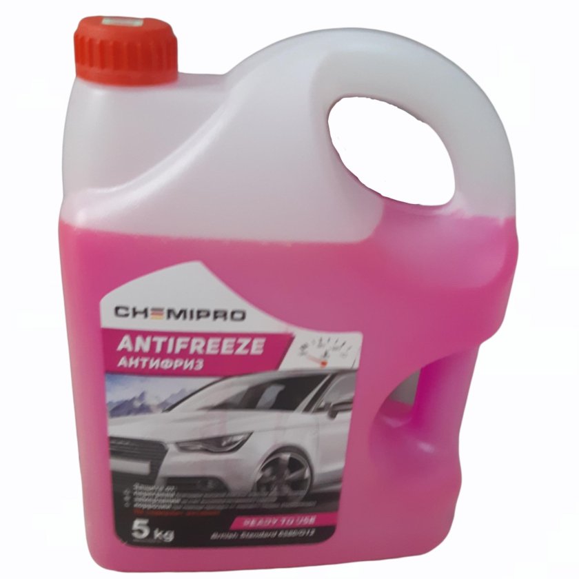 Антифриз g12, 5кг., красный