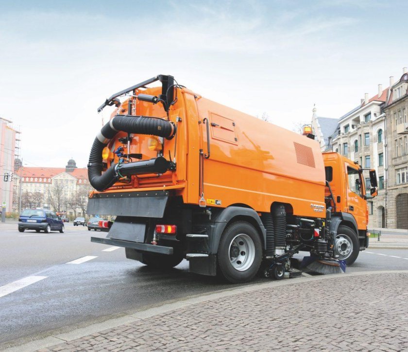 Подметально-уборочная машина Faun