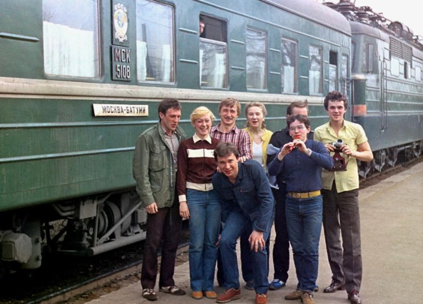 Советские поезда