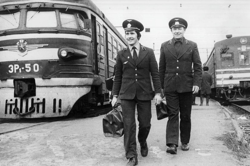 Машинист МПС СССР