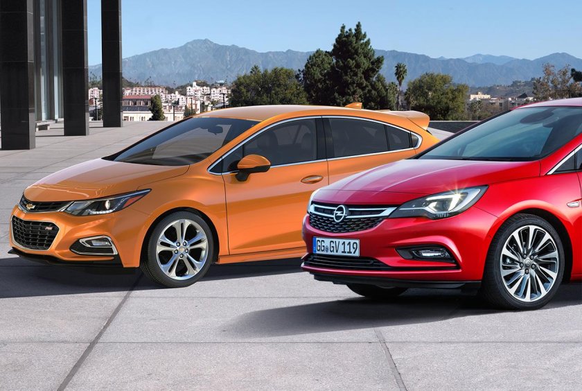 Opel Astra Chevrolet Cruze