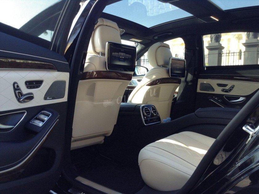 Mercedes s class w222 салон