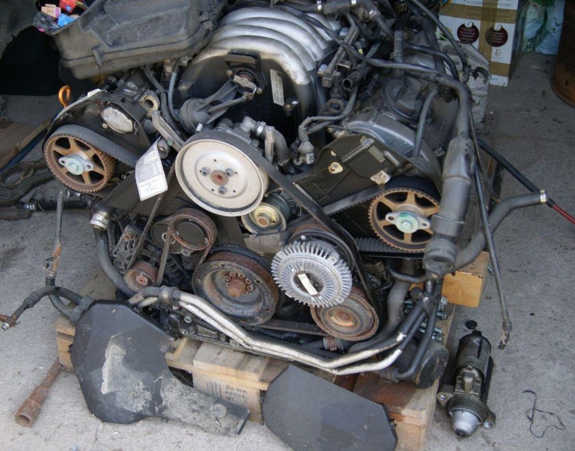 Мотор Ауди 2.8 193 л.с