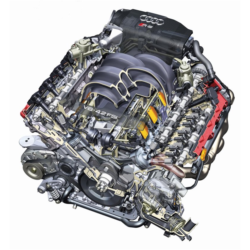 Ауди 4.2 двигатель