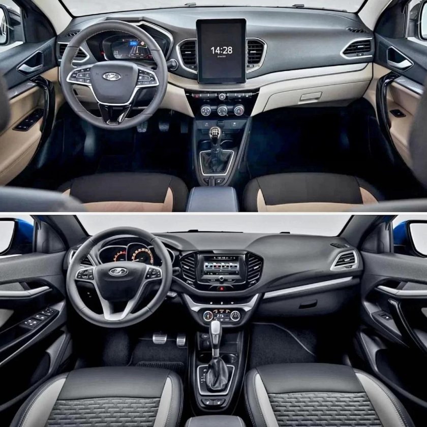 Лада Веста 2023 салон