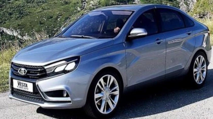 Lada vesta новая