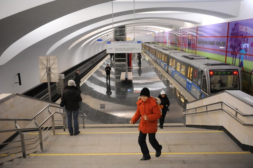 Московский метрополитен станция битцевский парк