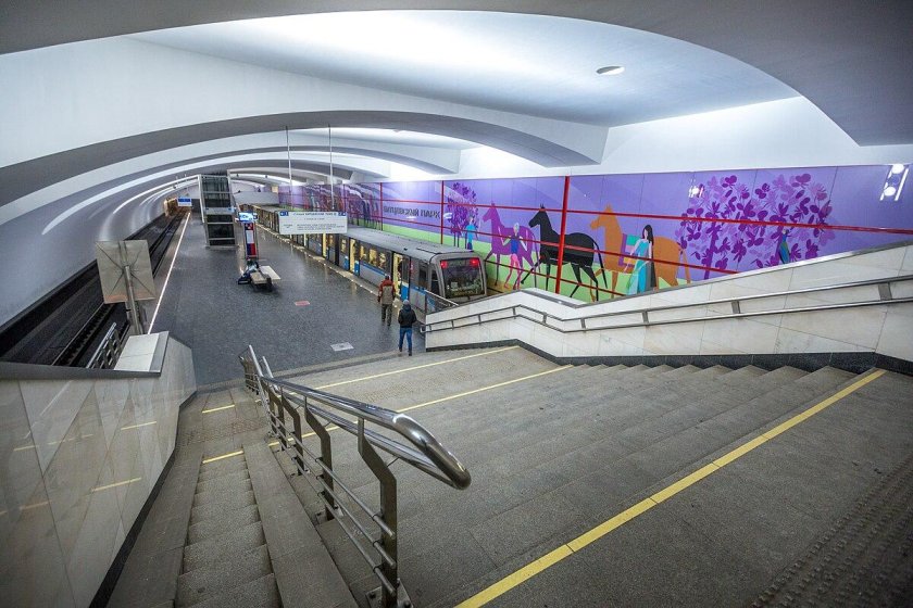 Московский метрополитен станция Битцевский парк