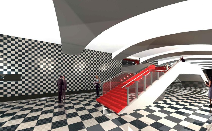 Битцевский парк вестибюль метро