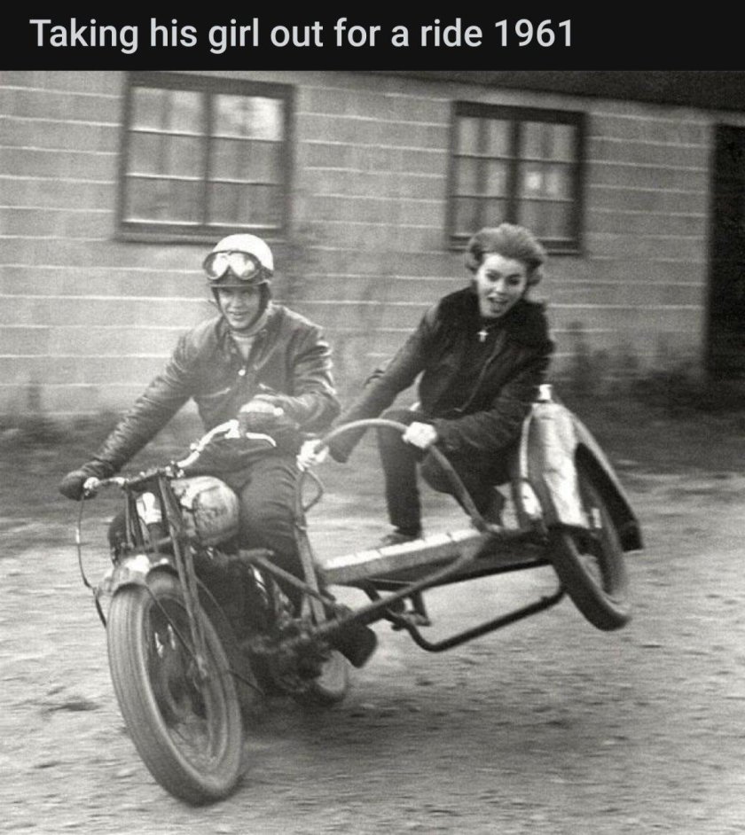 Retro-Sidecar велосипед